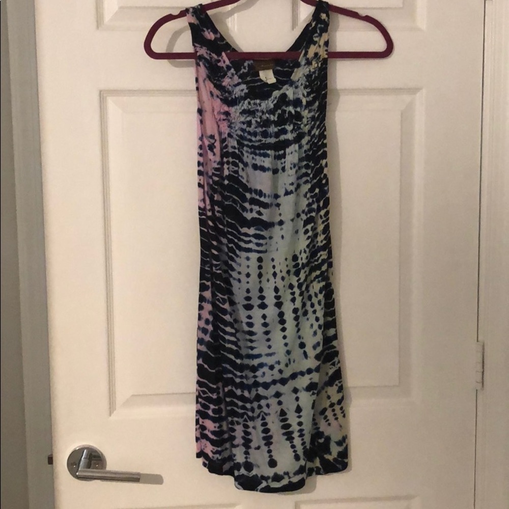 Tye dye t shirt dress